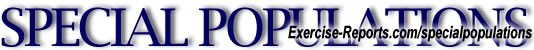 Medical Fitness Special Populations