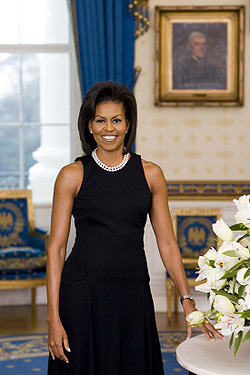 Michelle Obama: Official White House Portrait (photograph)